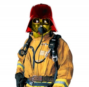 Darth Vader Fire Helmet