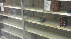 Ammo shortage