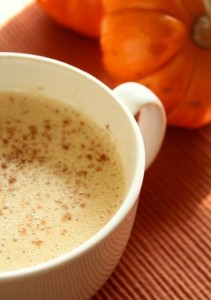 Pumpkin spice coffee