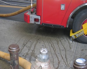 Fire Engine with boot