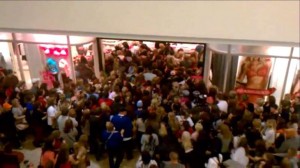 A Black Friday Crowd